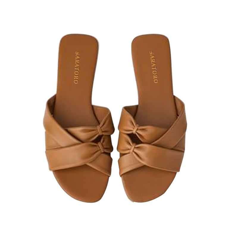 SARATORO Leather Sandals 2
