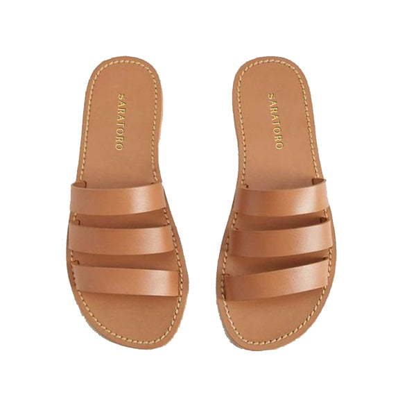 SARATORO Leather Sandals 3
